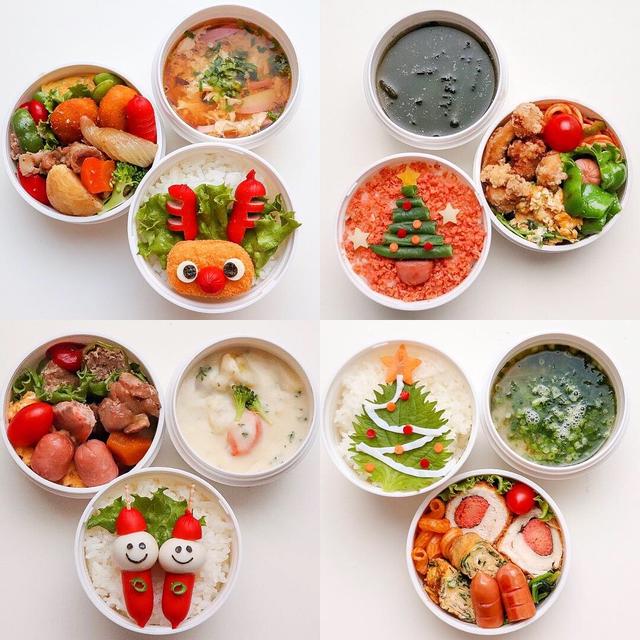 保温ランチジャーでクリスマス弁当