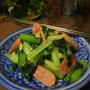葉っぱを食べよう！小松菜のニンニク炒め♪