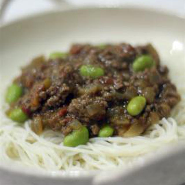 キーマカレーそうめん