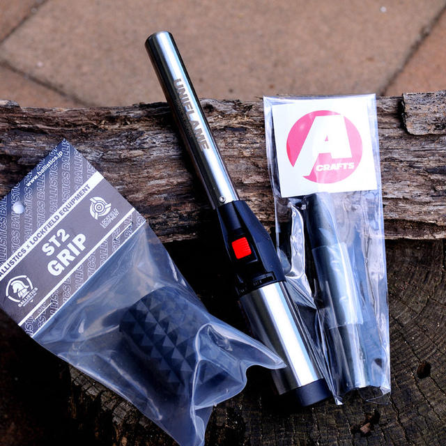BALLISTICS ST2 GRIPとasimocrafts St2_pipe