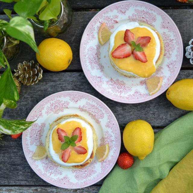 Lemon Poppy Seed Pancakes レモンポピーシードパンケーキ