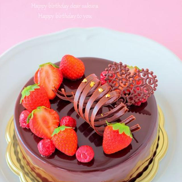 お誕生日に捧ぐケーキ♪