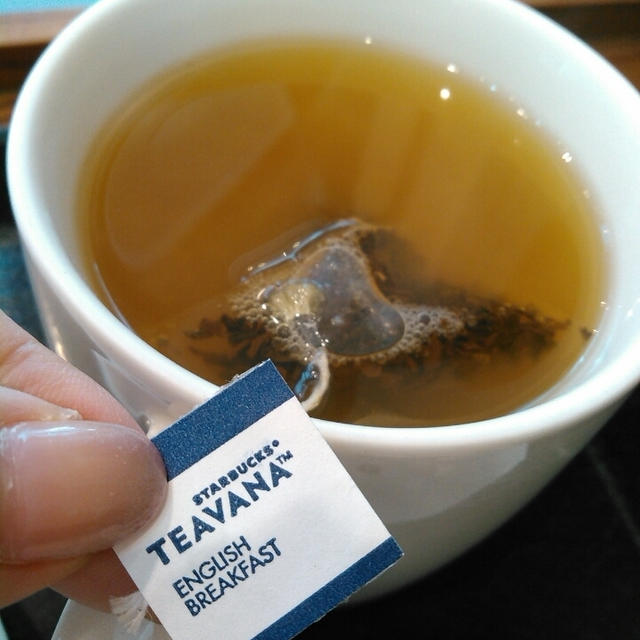 TEAVANAとパンプキンタルト～スタバ