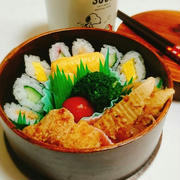 海苔巻き(細巻き)弁当〖普通弁当〗  #平日お昼ご飯はお弁当or外食
