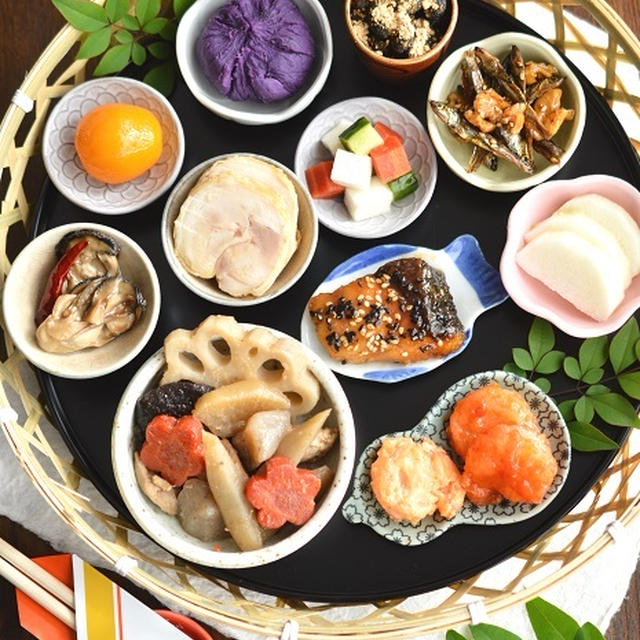 2021年！あけましておめでとうございます！！～今年のおせちはワンプレートに盛り付けました。