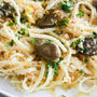 Smoked Oyster Lemon Pasta牡蠣の燻製とレモンのパスタ