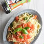 トマトとバジルの和風冷製パスタ♡