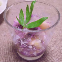 ホタテと紫キャベツのマリネ　レシピ