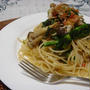 簡単！菜の花の和風パスタ。