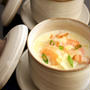 Ginger Soup with Napa Cabbage and Bacon白菜とベーコンの生姜ミルクスープ