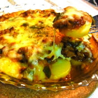 タコス風～ポテトのオーブン焼き♪