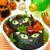 ハロウィンのお弁当レシピ　黒猫おにぎりとおばけラディッシュ飾り切り　