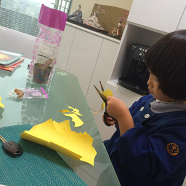 幼稚園お別れ会準備