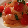 Capellini Freddi con Gamberetti
