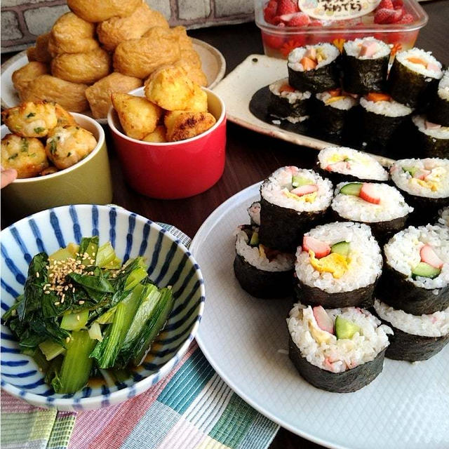 今日は長女の入学式☆入学パーティーだよ〜