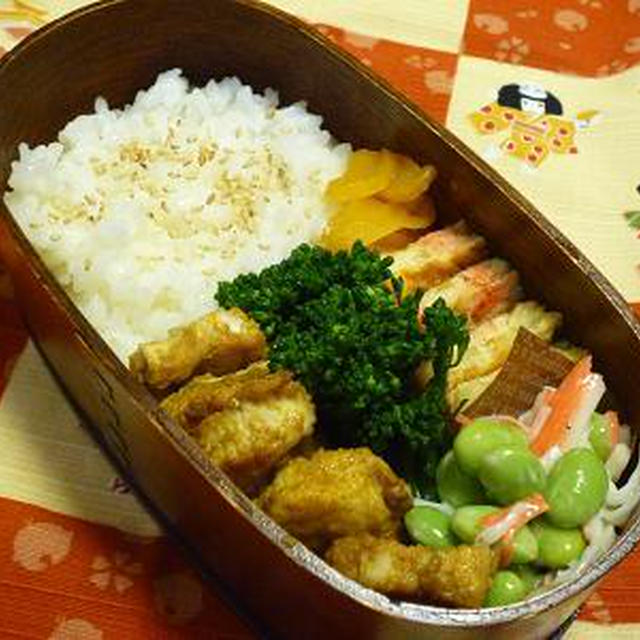 鶏のカレー焼き弁当