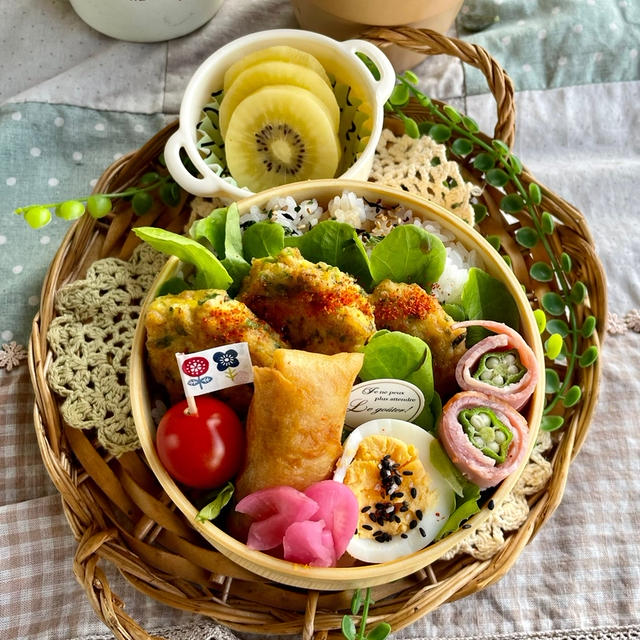 ＊珍しく娘に褒められたおにぎり弁当＊