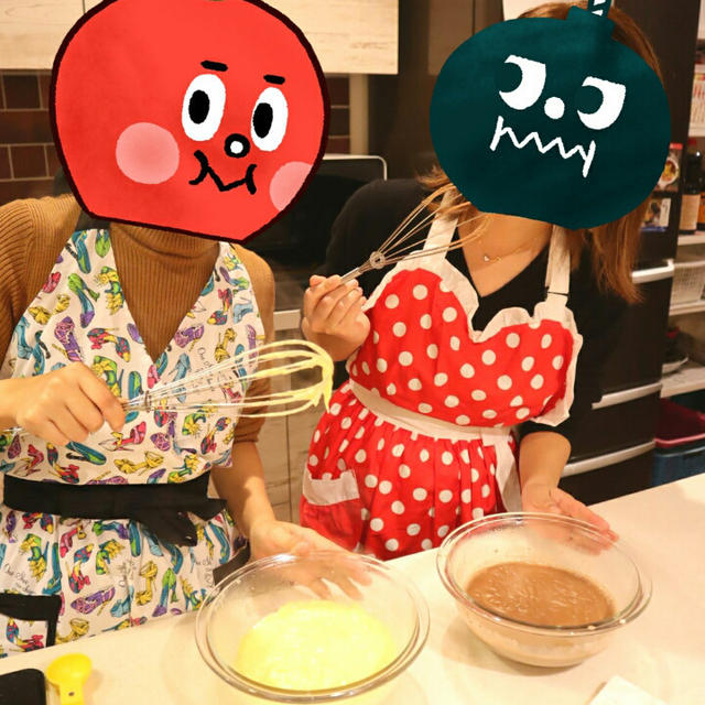 今日はお友達とスイーツ作りをします～！！