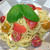 スモークサーモンとクリームチーズの冷製パスタ