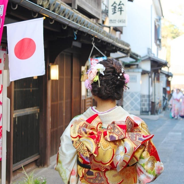 「成人の日」と倉敷の街