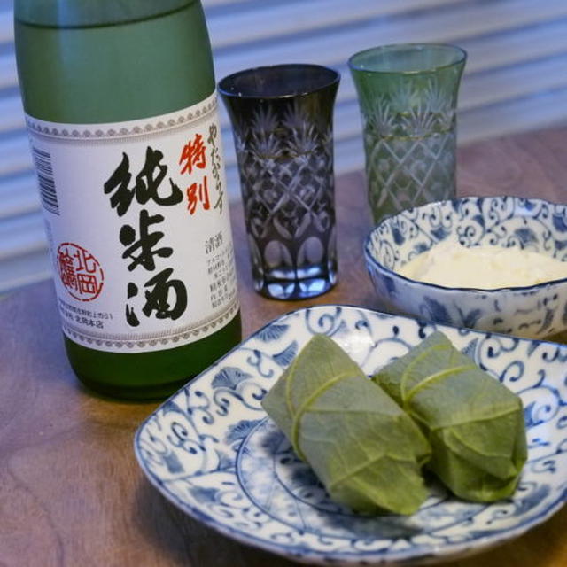 やたがらす 特別純米酒と柿の葉寿司♪