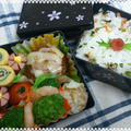 『花柄セラミックス抗菌おかずカップ』でお弁当♪