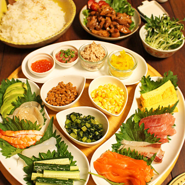 母の日のお祝い 3世代手巻き寿司パーティー By ぱおさん レシピブログ 料理ブログのレシピ満載