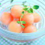 Melon Balls in Vodka Syrupメロンボールのウォッカシロップ漬け