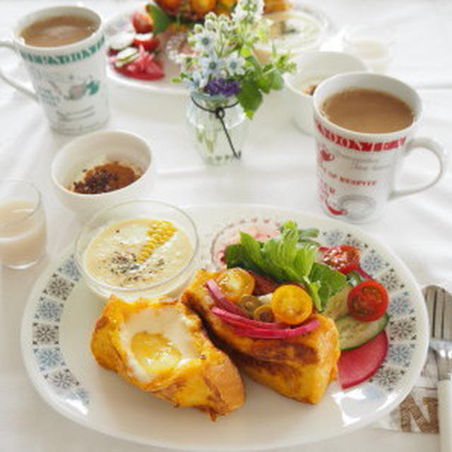 フレンチサンド　de　ワンプレートサンデーブランチ。。。