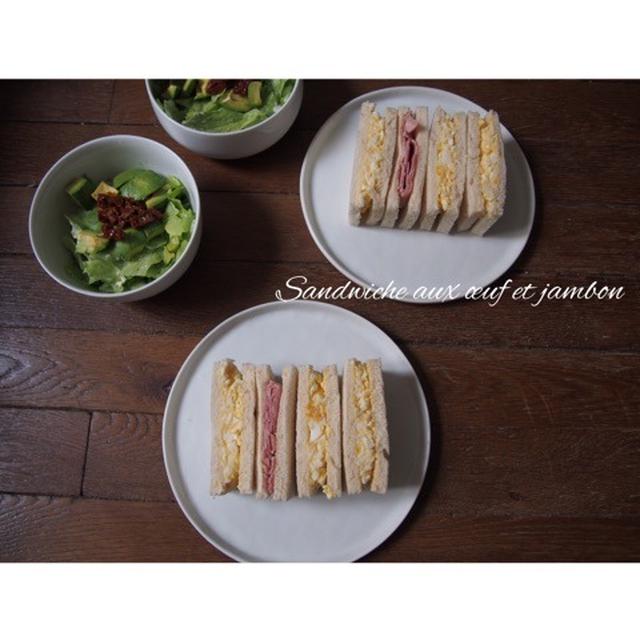 日本のサンドイッチとパリのマルシェ