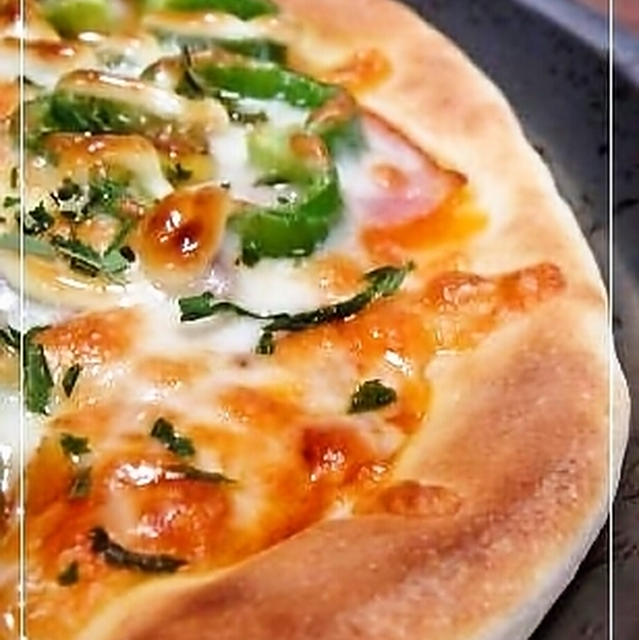 一緒にブランチ✿シンプルpizza