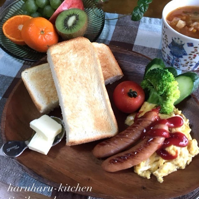 ひと手間でバランス朝ごはん♪