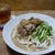 ＜ラー油でフライドチキンの棒々鶏風冷やしうどん＞とあちっちっちーのセフィロス☆