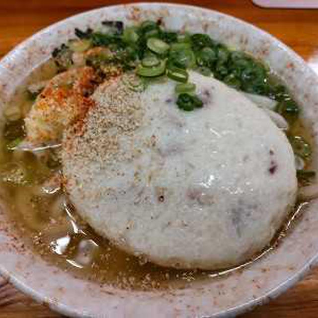 イカ入り丸天うどん