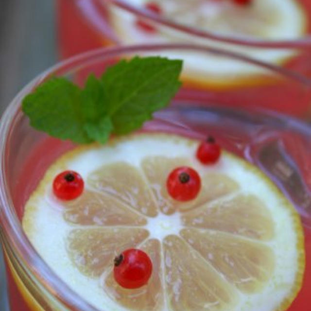 Red Currant Citrusadeアカスグリのジュース