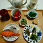 鮭お茶づけ定食