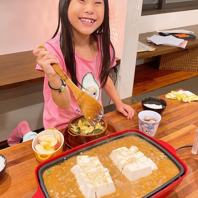 5分で晩御飯です〜！！