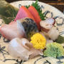 昼から呑める「京のおへそ」さんのお得な”おさしみセット１１００円”