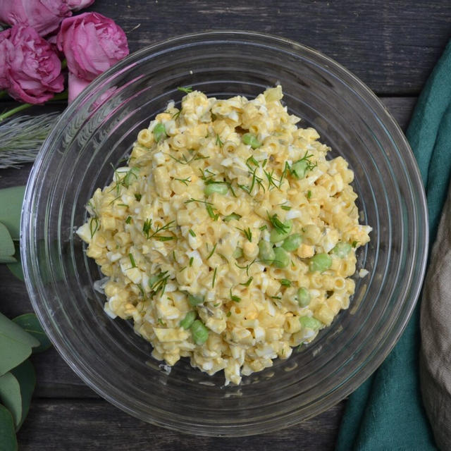 Deviled Egg Pasta Salad デビルドエッグパスタサラダ