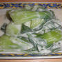 昔なつかし青菜（青梗菜）のクリーム煮
