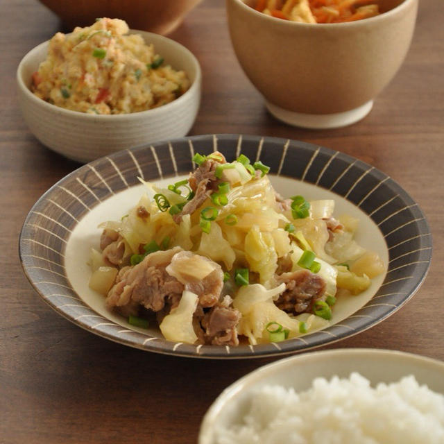 メイン材料たった2つ！”キャベツ×○○”で簡単おかず