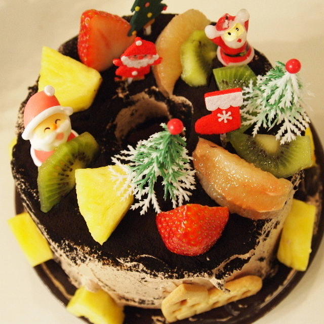 つくのが楽しいの！★クリスマスケーキデコ