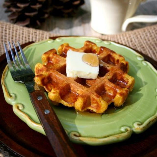Pumpkin Wafflesパンプキンワッフル