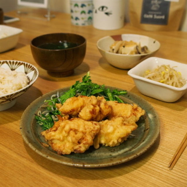 とり天ごはん