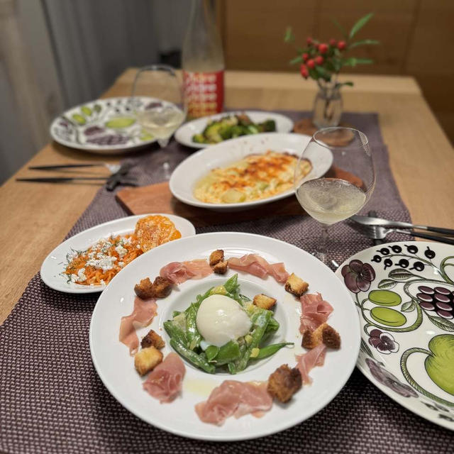 久しぶりの週末2人ご飯〜