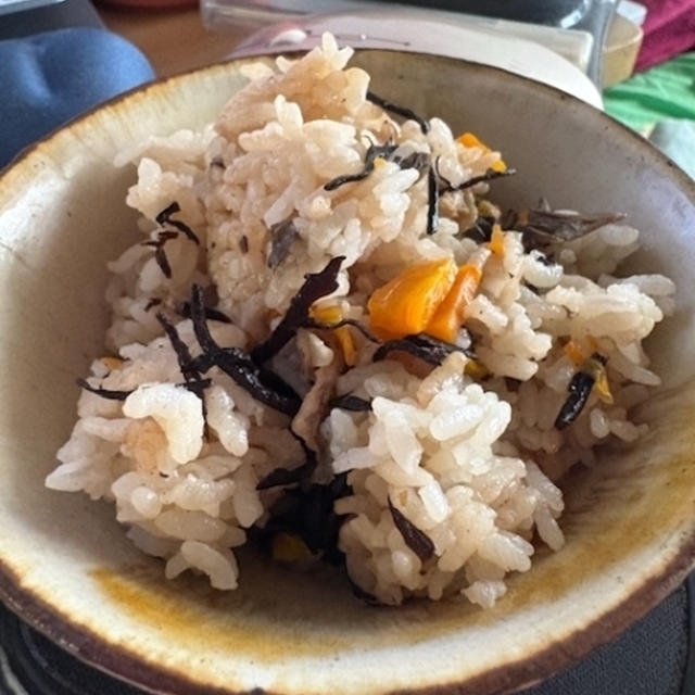 ジューシー炊きました