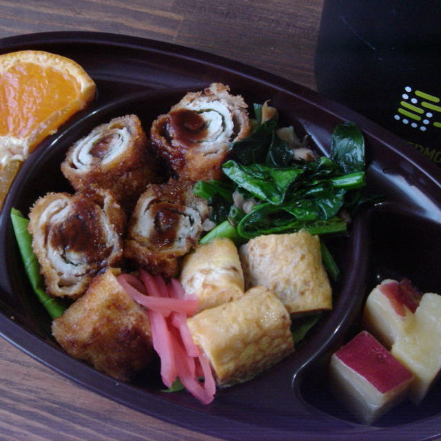 シソ巻きトンカツ弁当