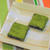 晴れました　　チョコもち（抹茶）