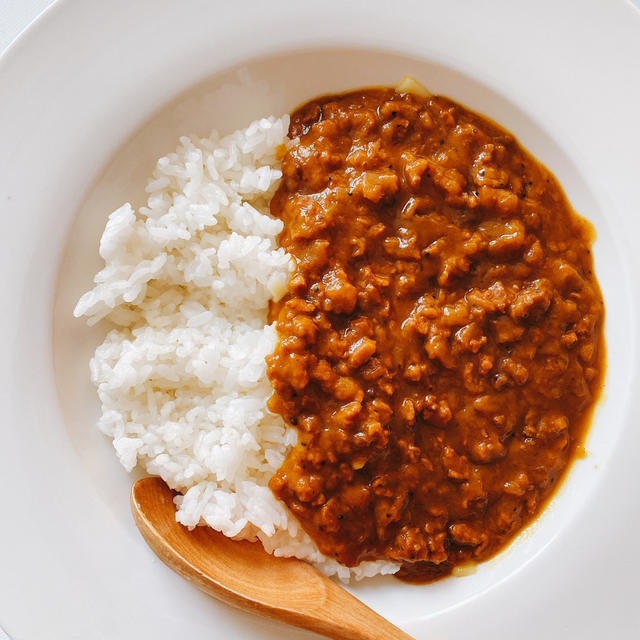 めちゃめちゃおいしかった大豆ミートのカレー♡