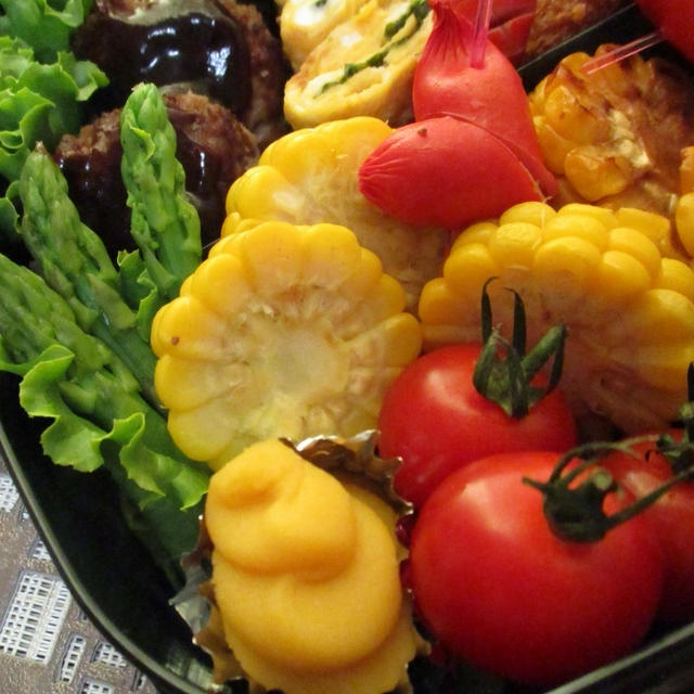 夏が旬のお野菜♡お弁当にも焼きとうもろこし～！